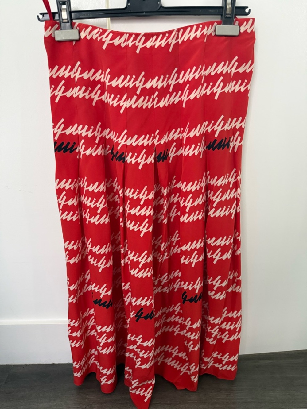 Gucci Silk, High waist, Midi Skirt